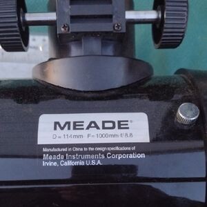 Meade Black Telescope